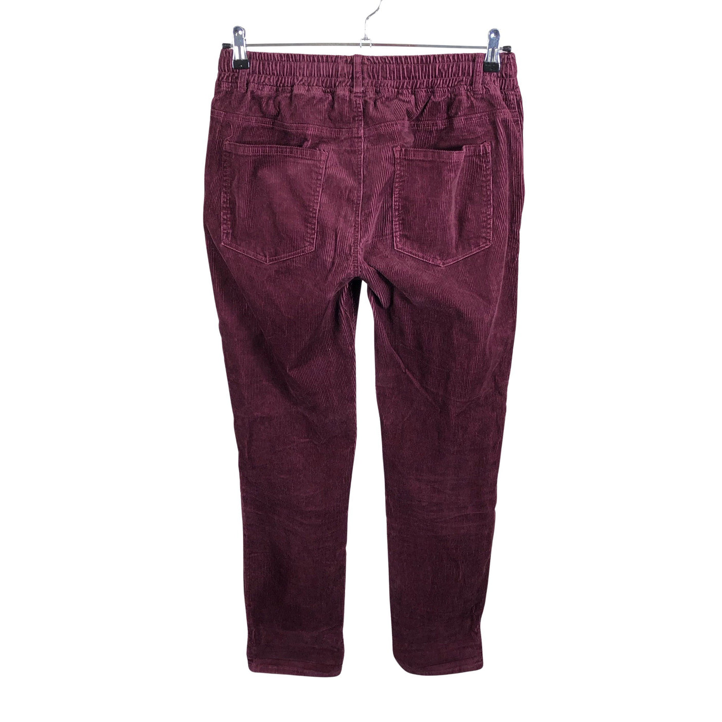 Unisex Red Button - Sametpüksid, suurus 40 - Veinipunane (2)