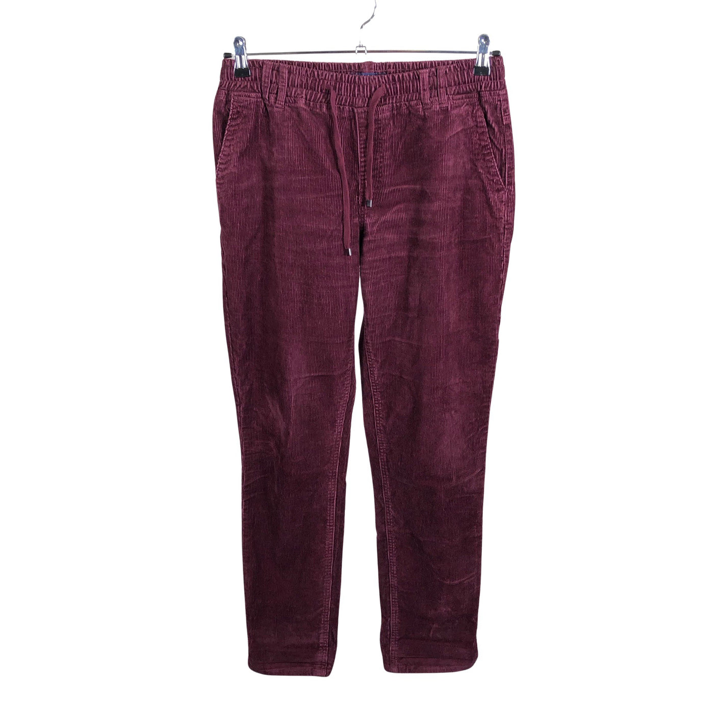 Unisex Red Button - Sametpüksid, suurus 40 - Veinipunane (1)