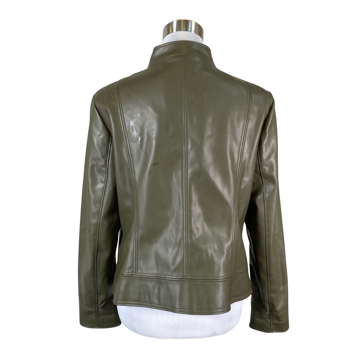 Unisex s.Oliver - Nahktagi, suurus 40 - Roheline (2)