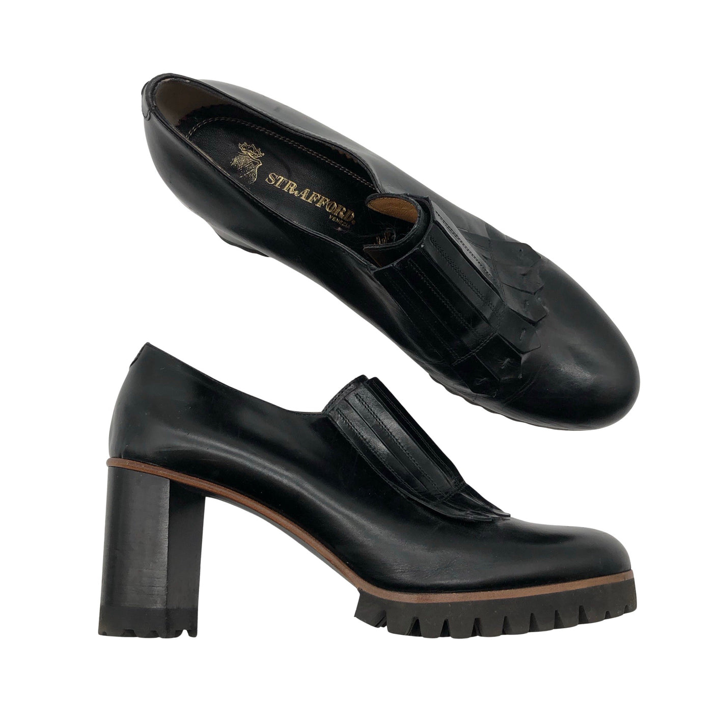 Unisex Strafford - Kontsakingad, suurus 40 - Must (1)