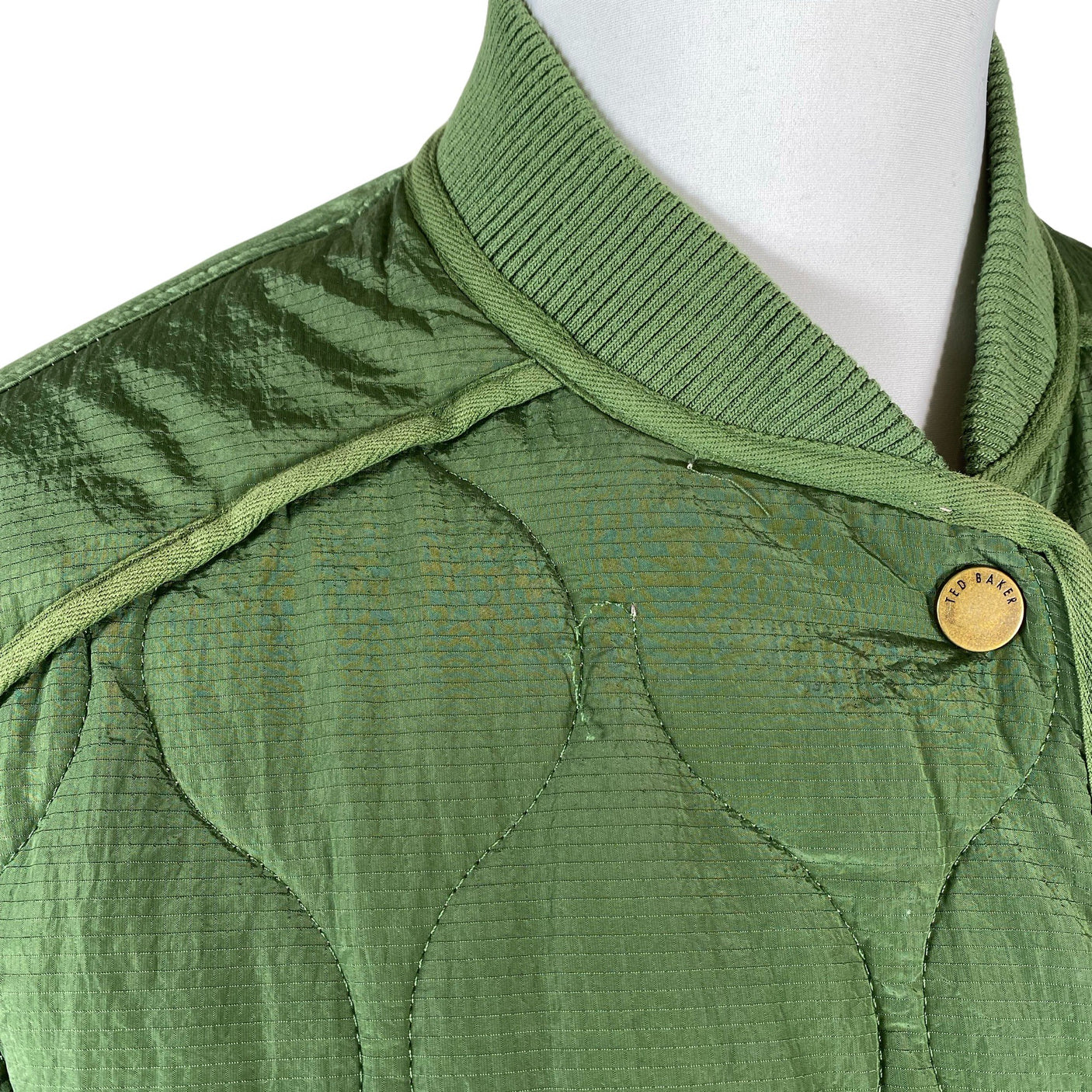 Unisex Ted Baker - Tepitud jope, suurus 42 - Roheline (3)