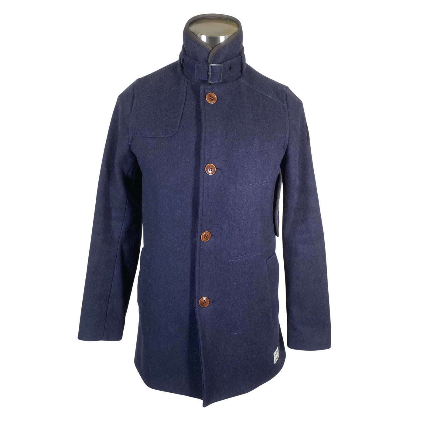 Unisex G-star - Villane mantel, suurus S - Sinine (1)