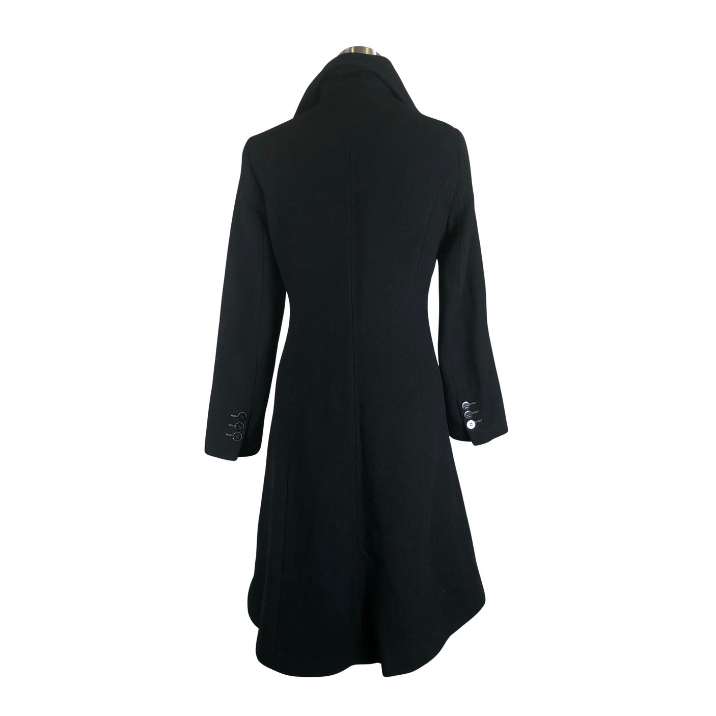 Unisex Topshop - Villane mantel, suurus 38 - Must (2)
