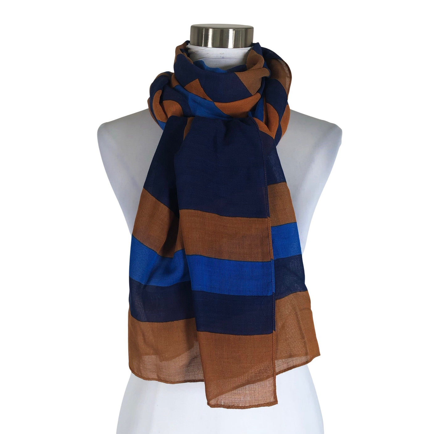 Unisex Hobbs - Õhuke sall, suurus Maxi - Pruun (1)