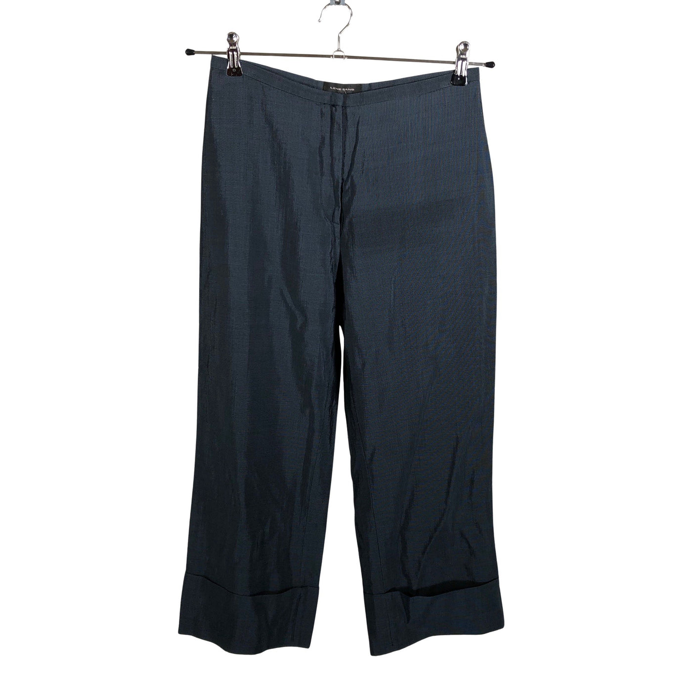 Unisex Lene Sand - Mittevenivad poolpikad püksid, suurus 36 - Hall (1)