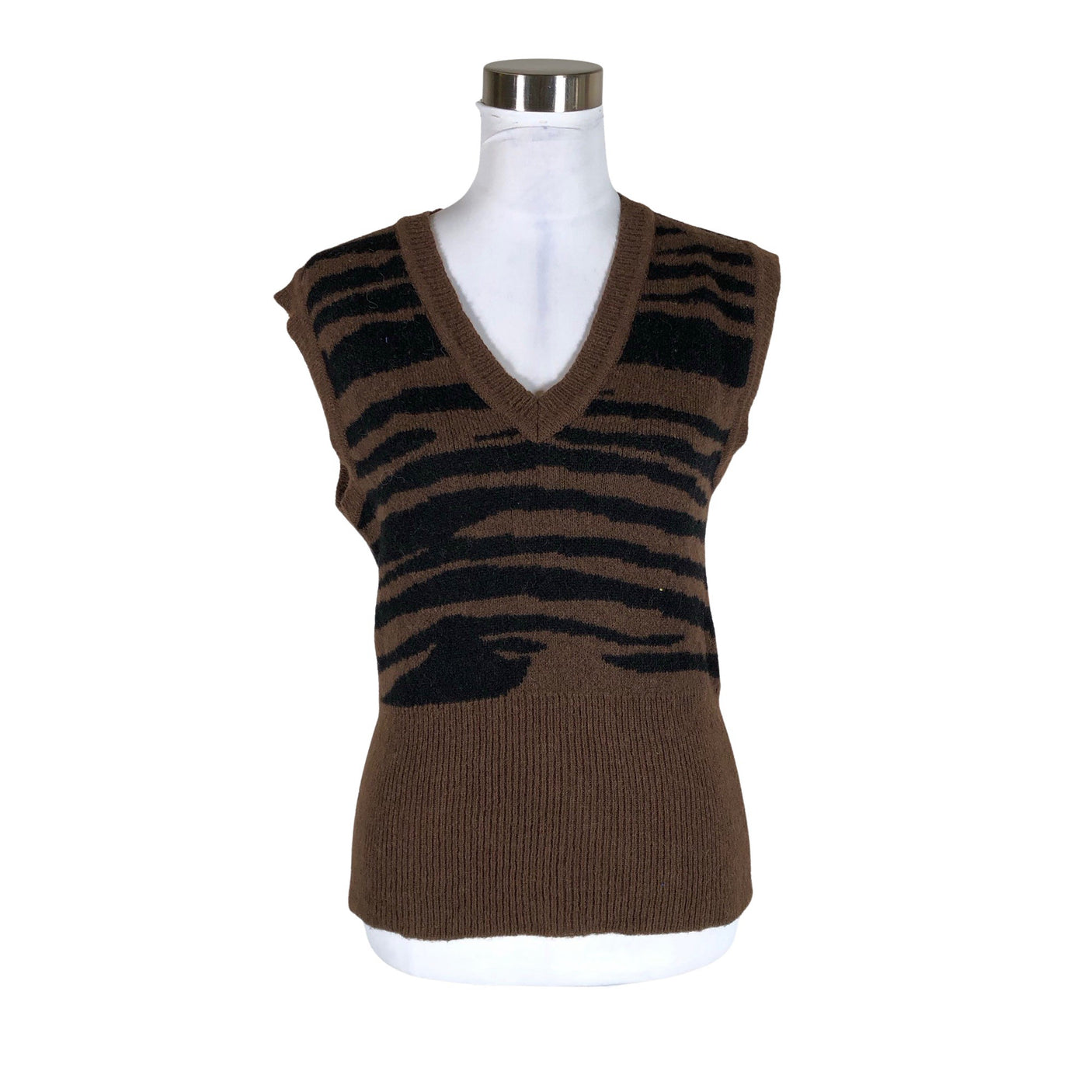 Unisex Nué Notes - Kootud vest, suurus 38 - Pruun (1)