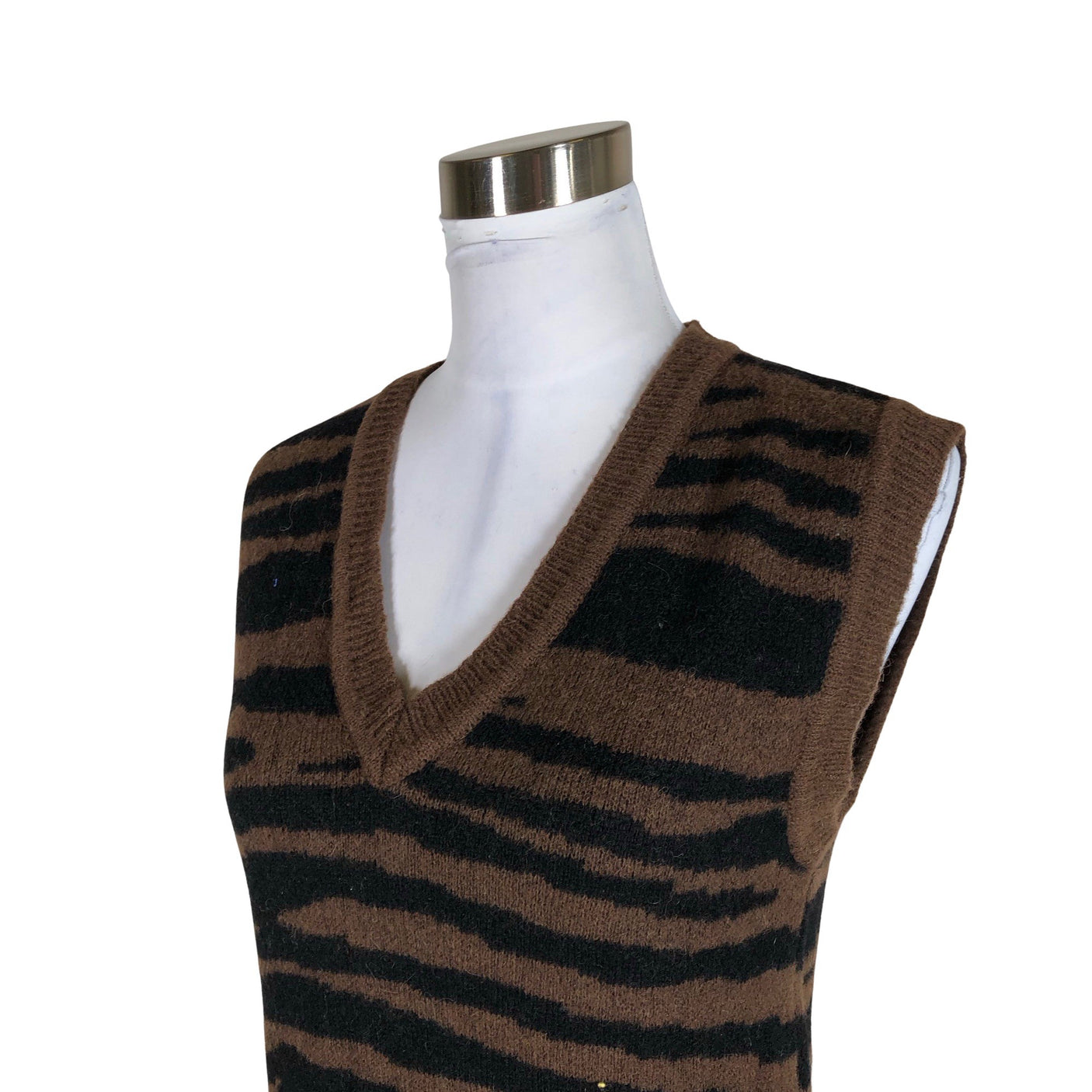 Unisex Nué Notes - Kootud vest, suurus 38 - Pruun (3)