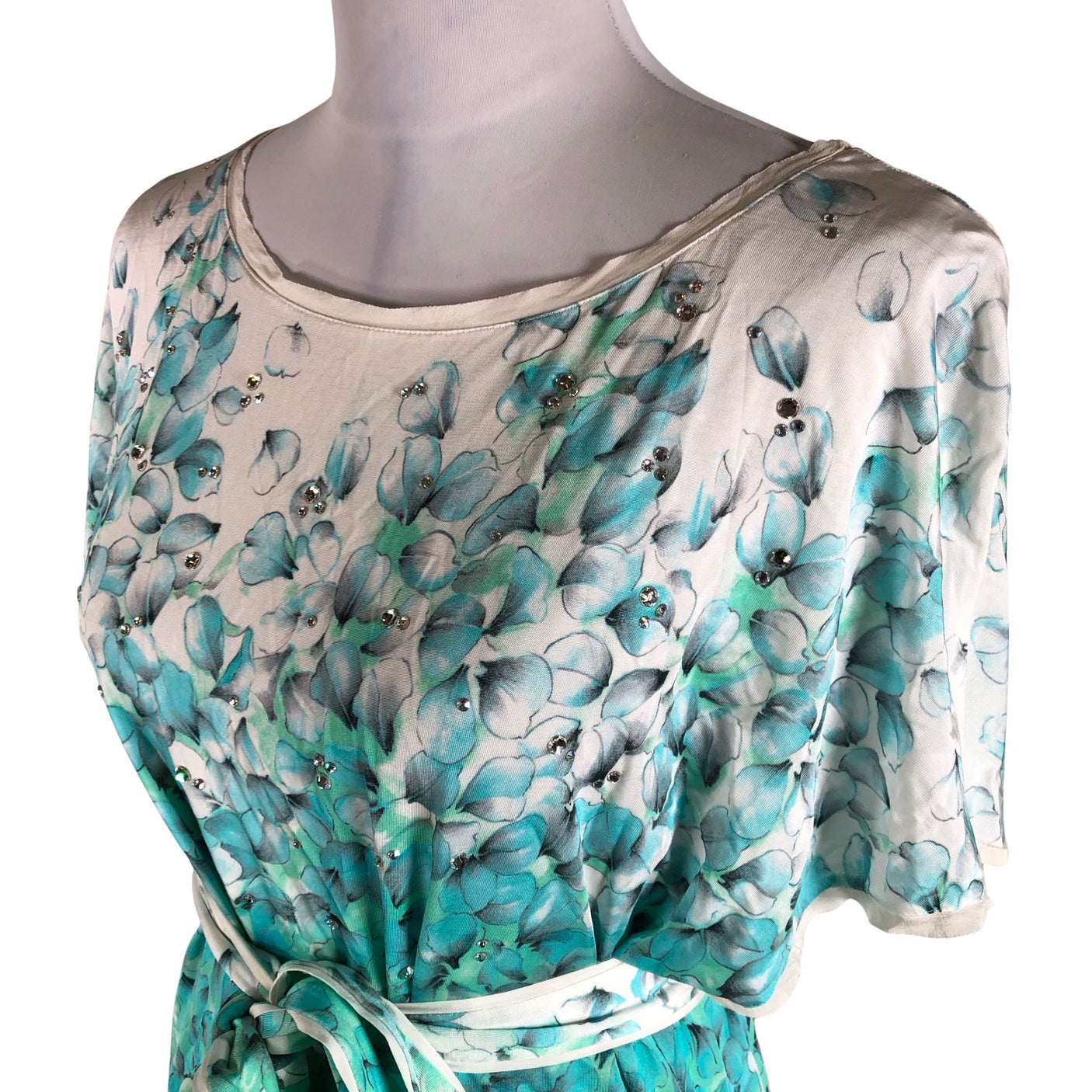 Unisex Blumarine - Trikotaažist kleit, suurus 40 - Valge (3)