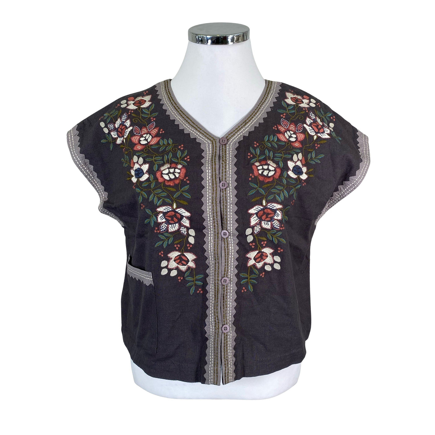 Unisex Gudrun Sjöden - Topp, suurus 44 - Hall (1)