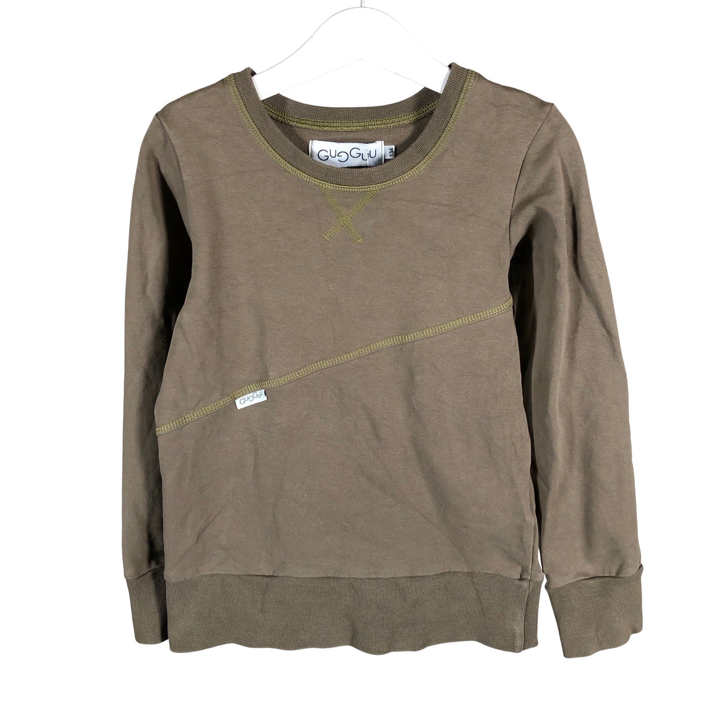 Unisex Gugguu - Dressikangast pluus, suurus 128 - 134 - Roheline (1)