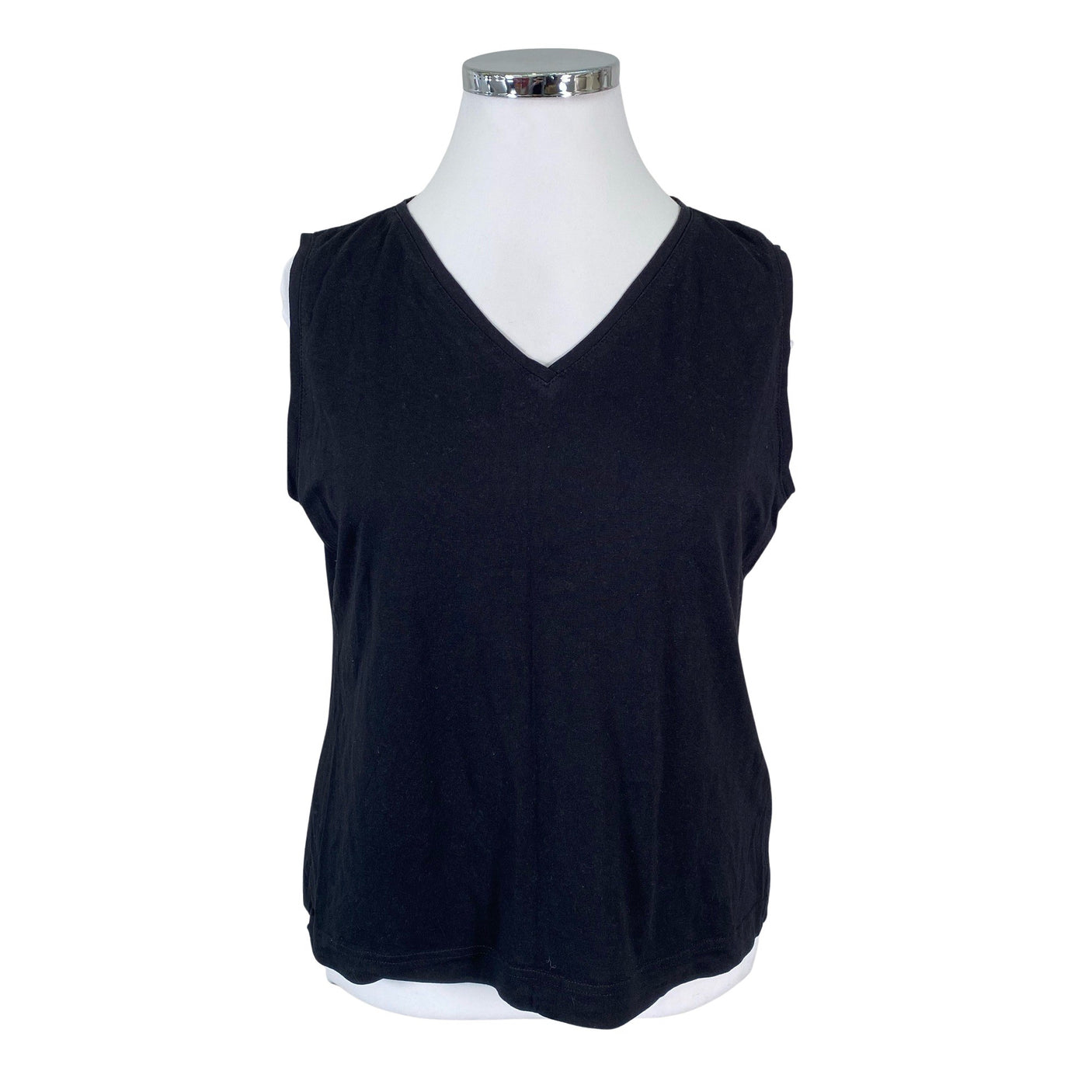 Unisex Voglia - Trikotaažist topp, suurus 42 - Must (1)