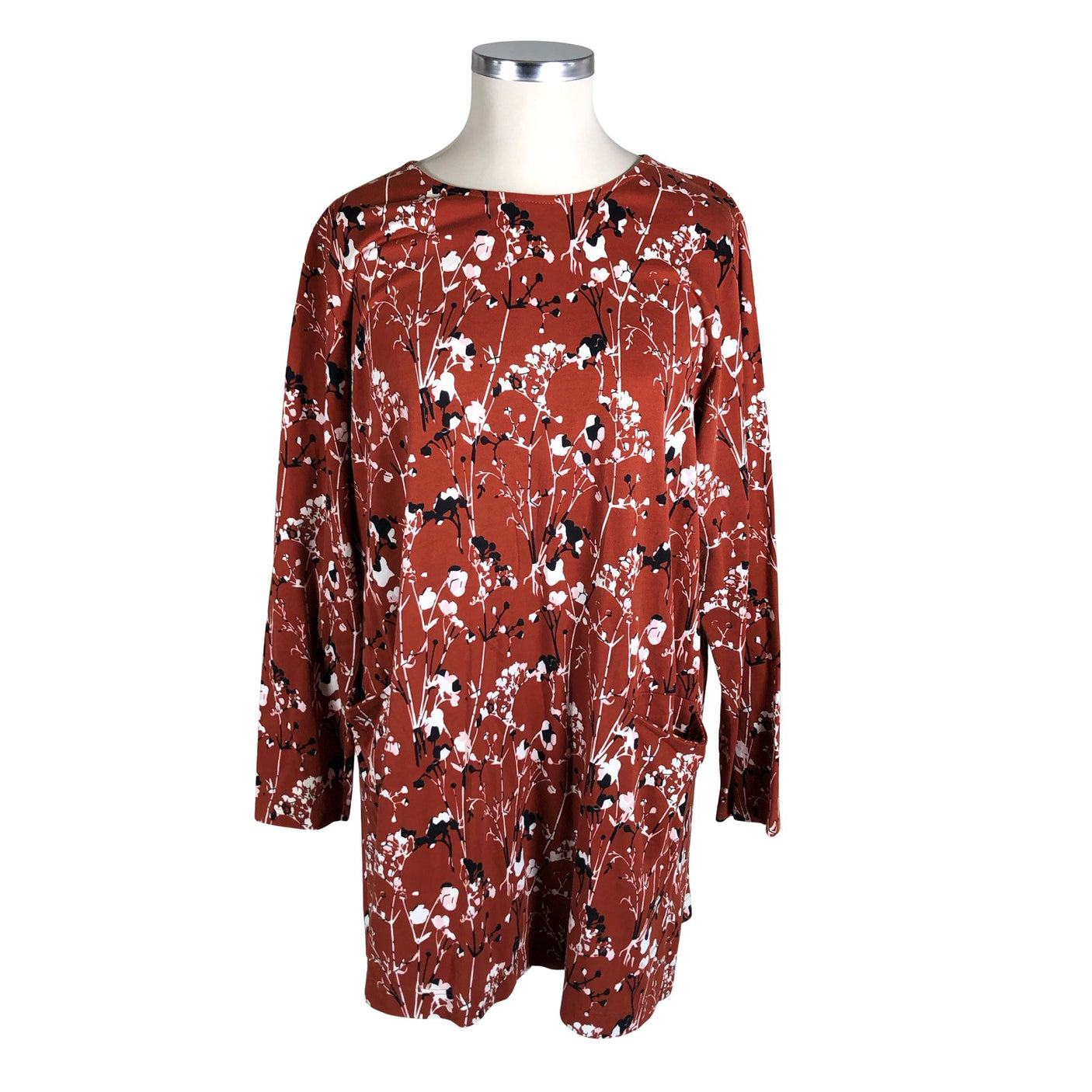 Unisex NOSH - Trikotaažist tuunika, suurus 50 - Pruun (1)