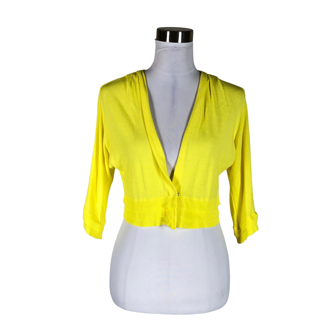 Unisex Diversa - Kardigan, suurus 38 - Kollane (1)