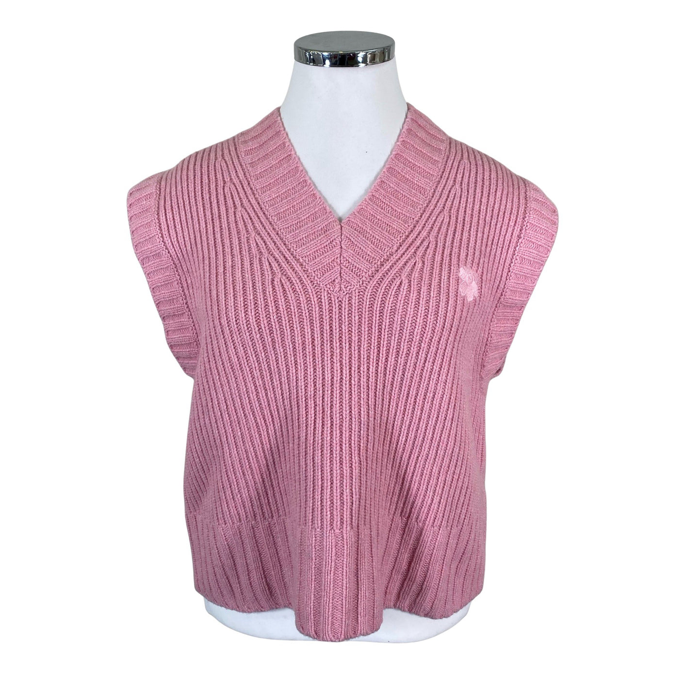 Unisex Marimekko - Kootud vest, suurus 42 - Heleroosa (1)