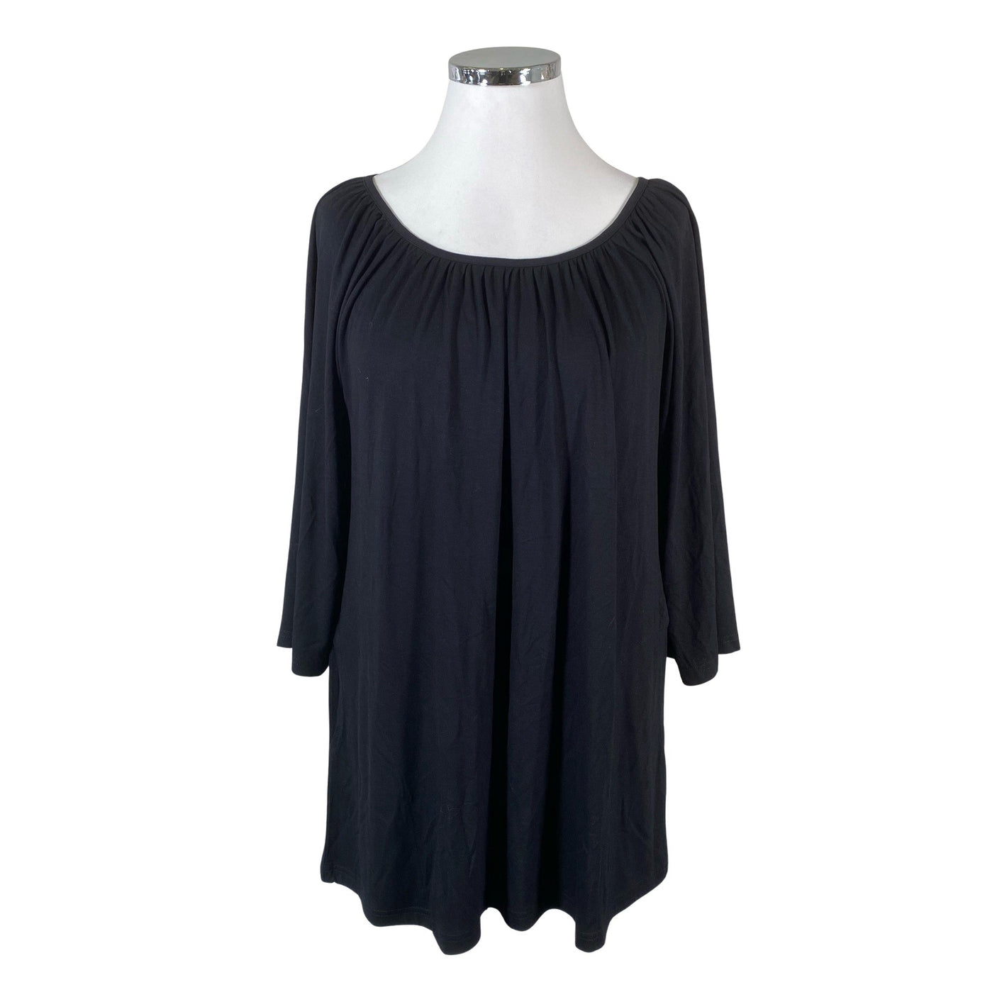 Unisex Nanso - Trikotaažist kleit, suurus 44 - Must (1)