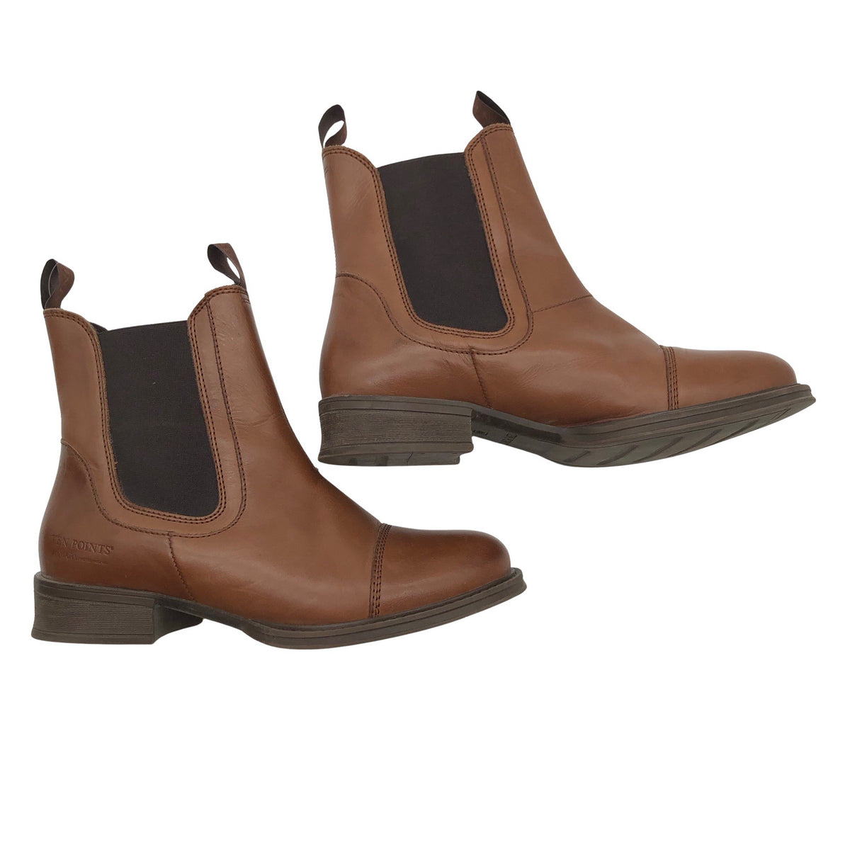 Unisex Ten Points - Poolsaapad, suurus 40 - Pruun (1)