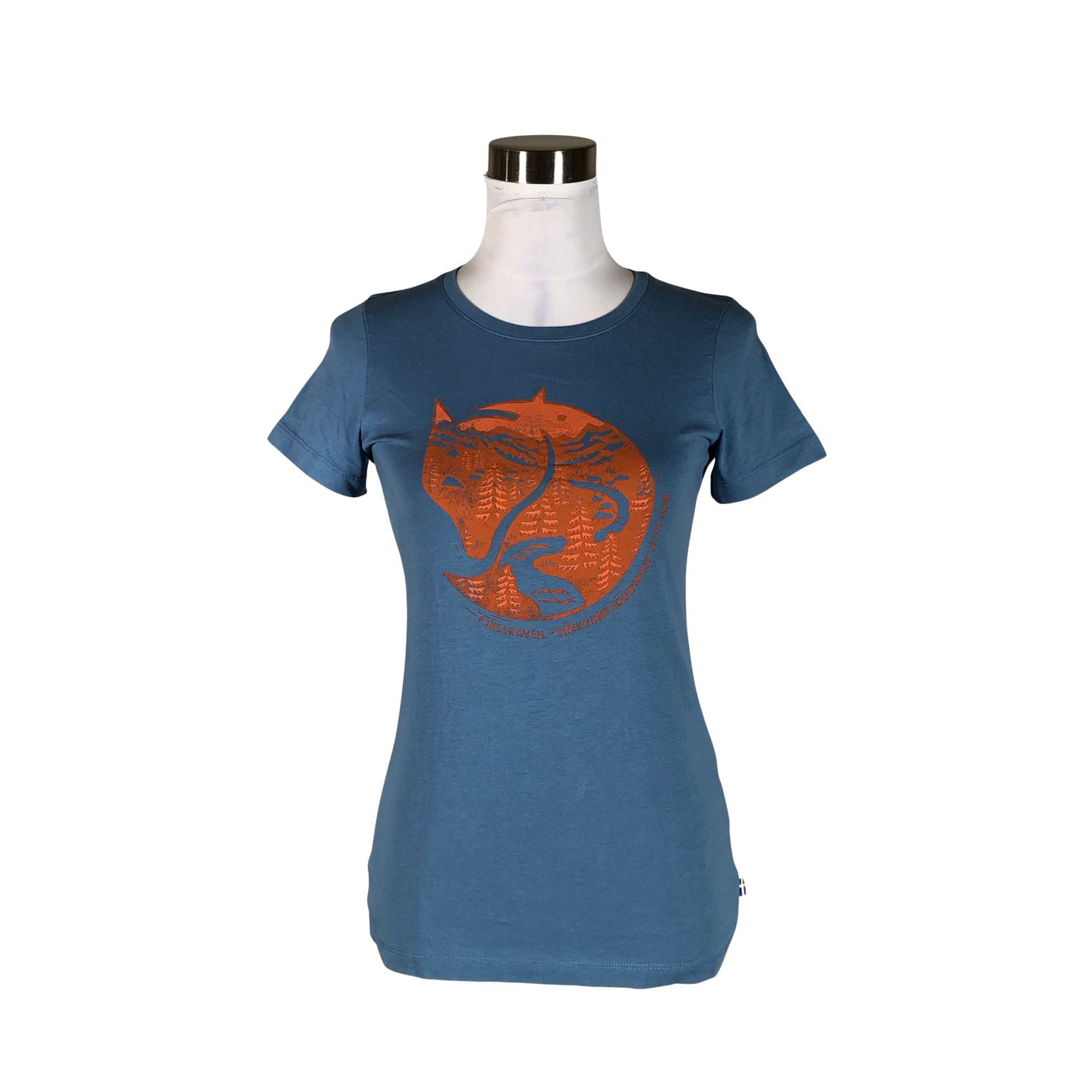 Unisex Fjällräven - T-särk, suurus 34 - Helesinine (1)