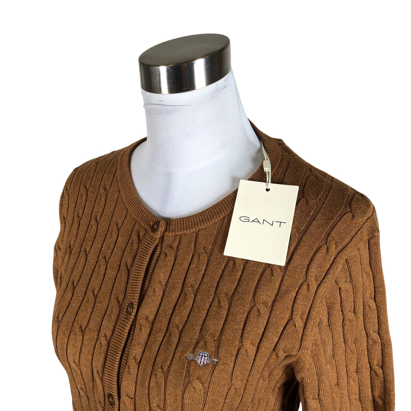 Unisex Gant - Kardigan, suurus 40 - Pruun (3)