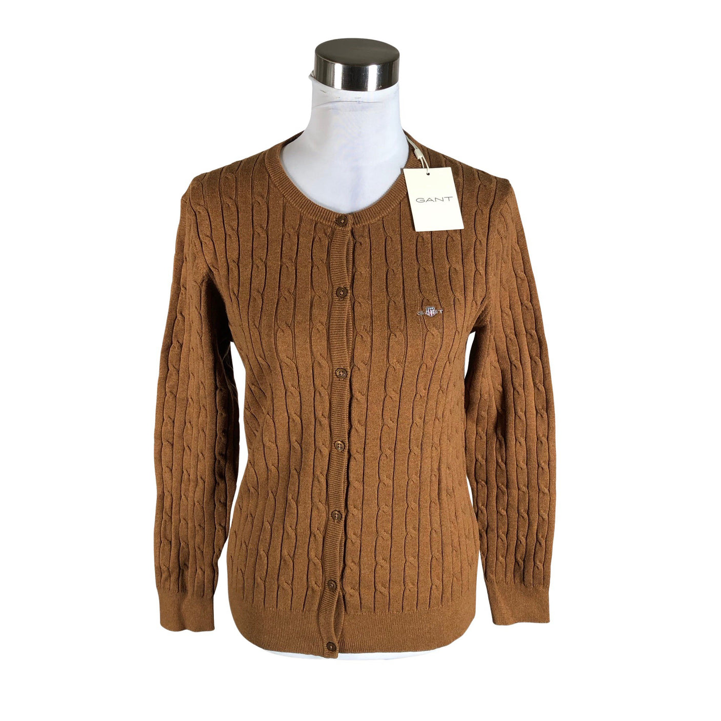 Unisex Gant - Kardigan, suurus 40 - Pruun (1)