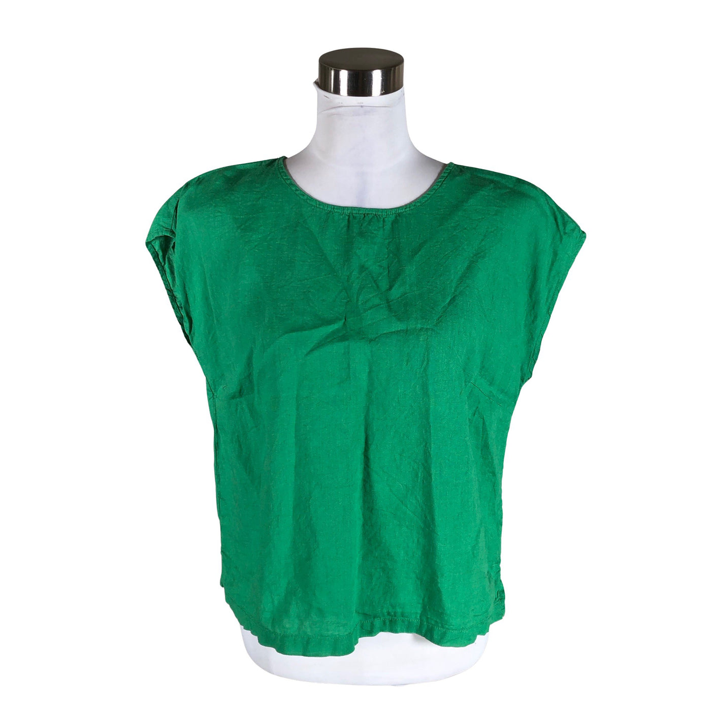 Unisex Nanso - Lühikeste käistega pluus, suurus 38 - Roheline (1)