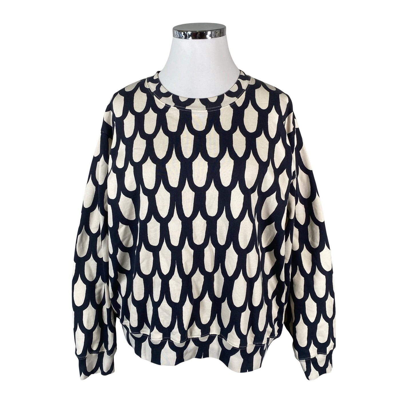 Unisex Marimekko - Dressikangast pluus, suurus 42 - Beige (1)