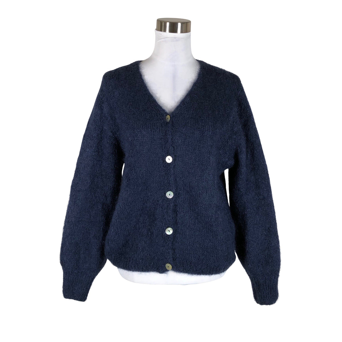 Unisex La Maille Parisienne - Kardigan, suurus 36 - Sinine (1)