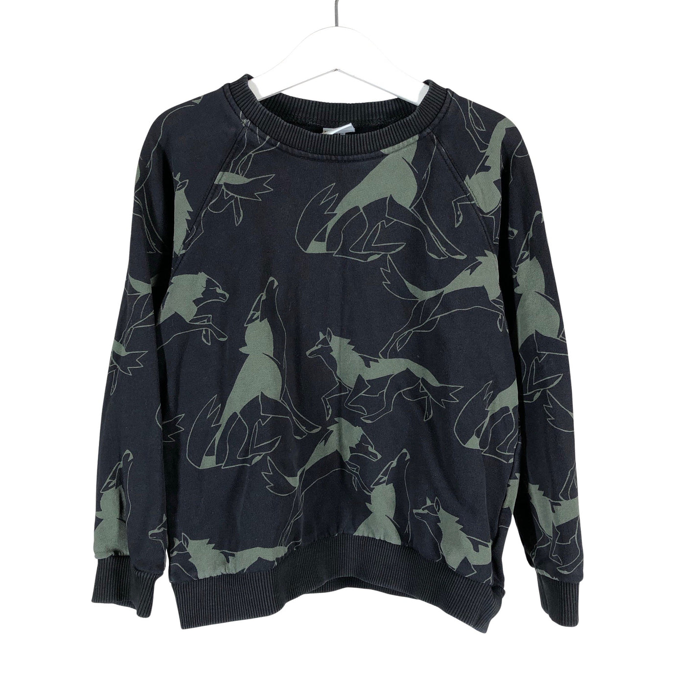 Unisex Polarn O. Pyret - Dressikangast pluus, suurus 122 - 128 - Must (1)
