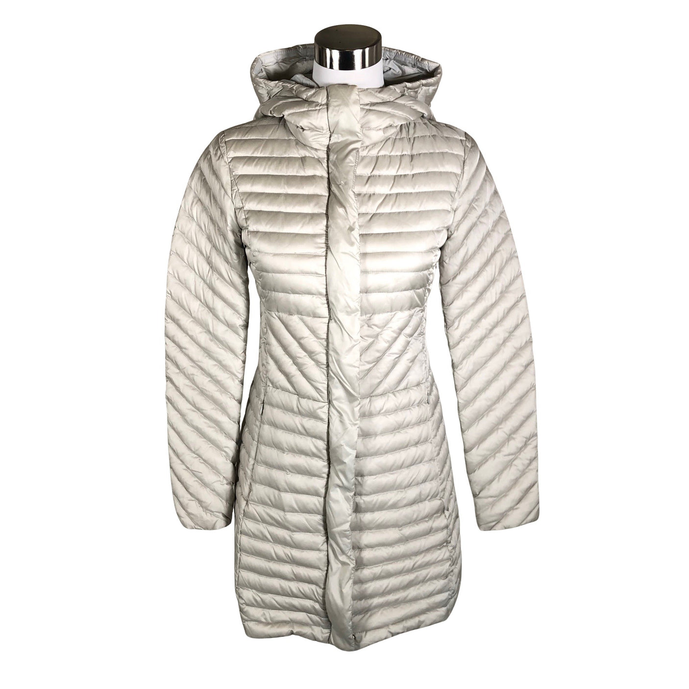 Unisex Benetton - Õhem talvejope, suurus 38 - Hall (1)