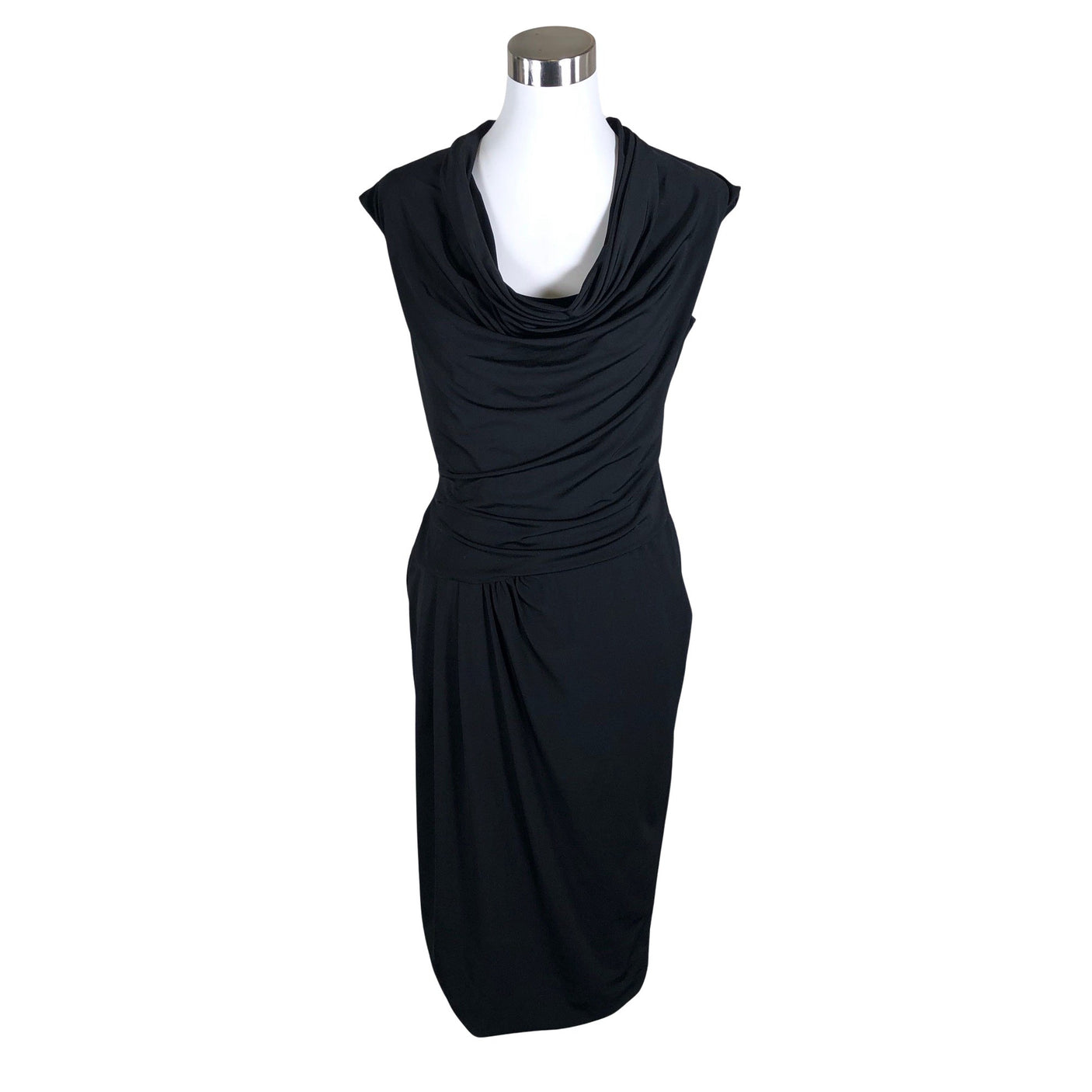 Unisex Vera Mont - Trikotaažist kleit, suurus 38 - Must (1)