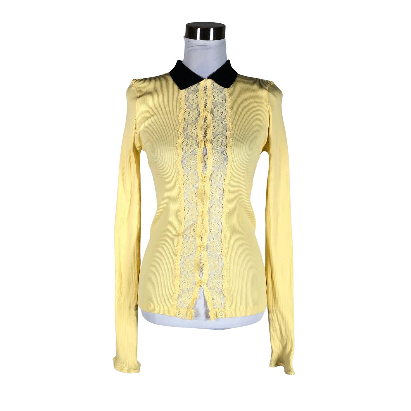 Unisex OpéraSPORT - Trikotaažist pluus, suurus 34 - Kollane (1)