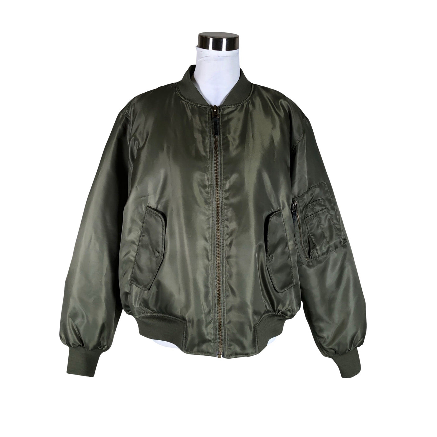 Unisex Anine Bing - Õhem talvejope, suurus 38 - Roheline (1)
