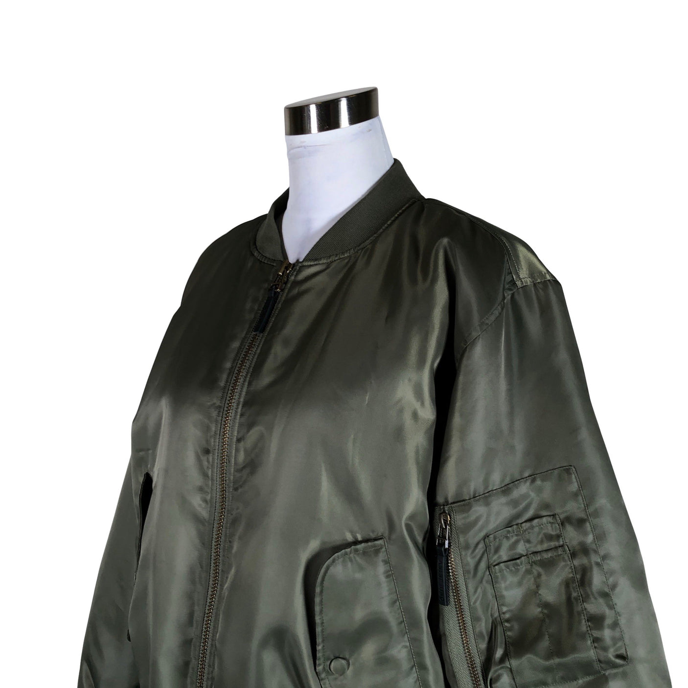 Unisex Anine Bing - Õhem talvejope, suurus 38 - Roheline (3)
