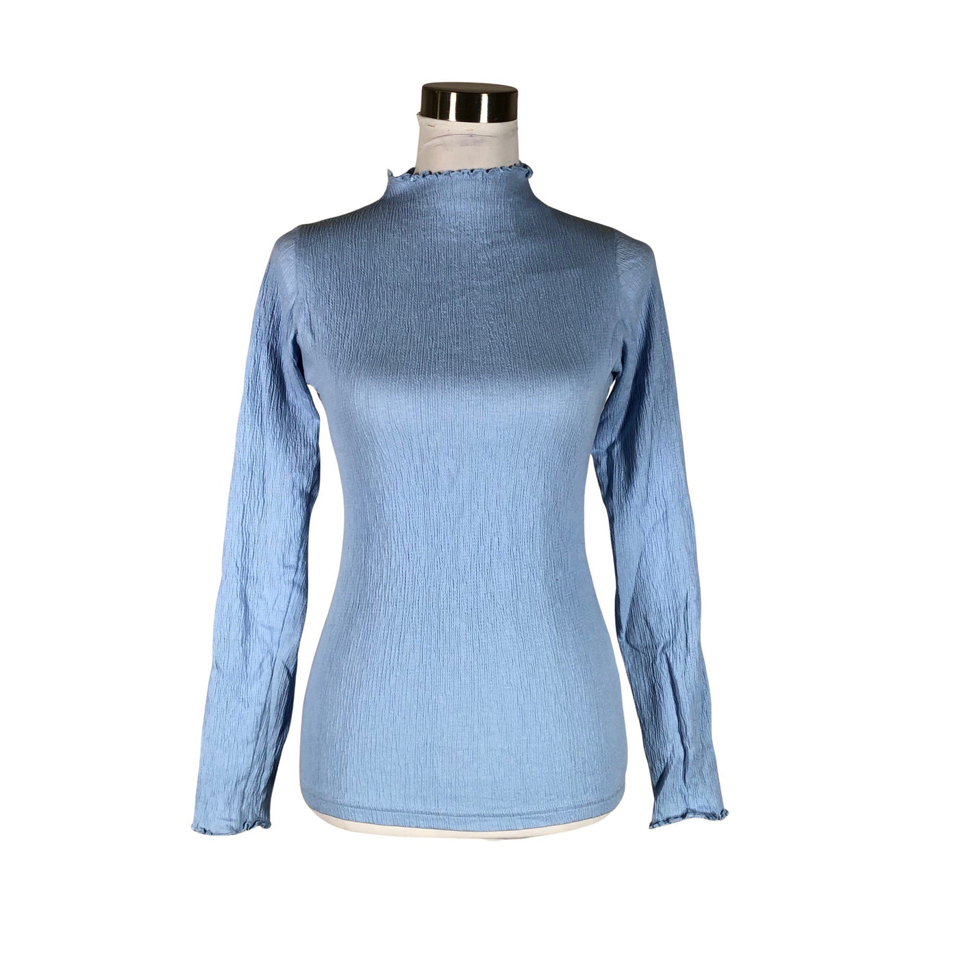 Unisex Nanso - Trikotaažist pluus, suurus 36 - Helesinine (1)