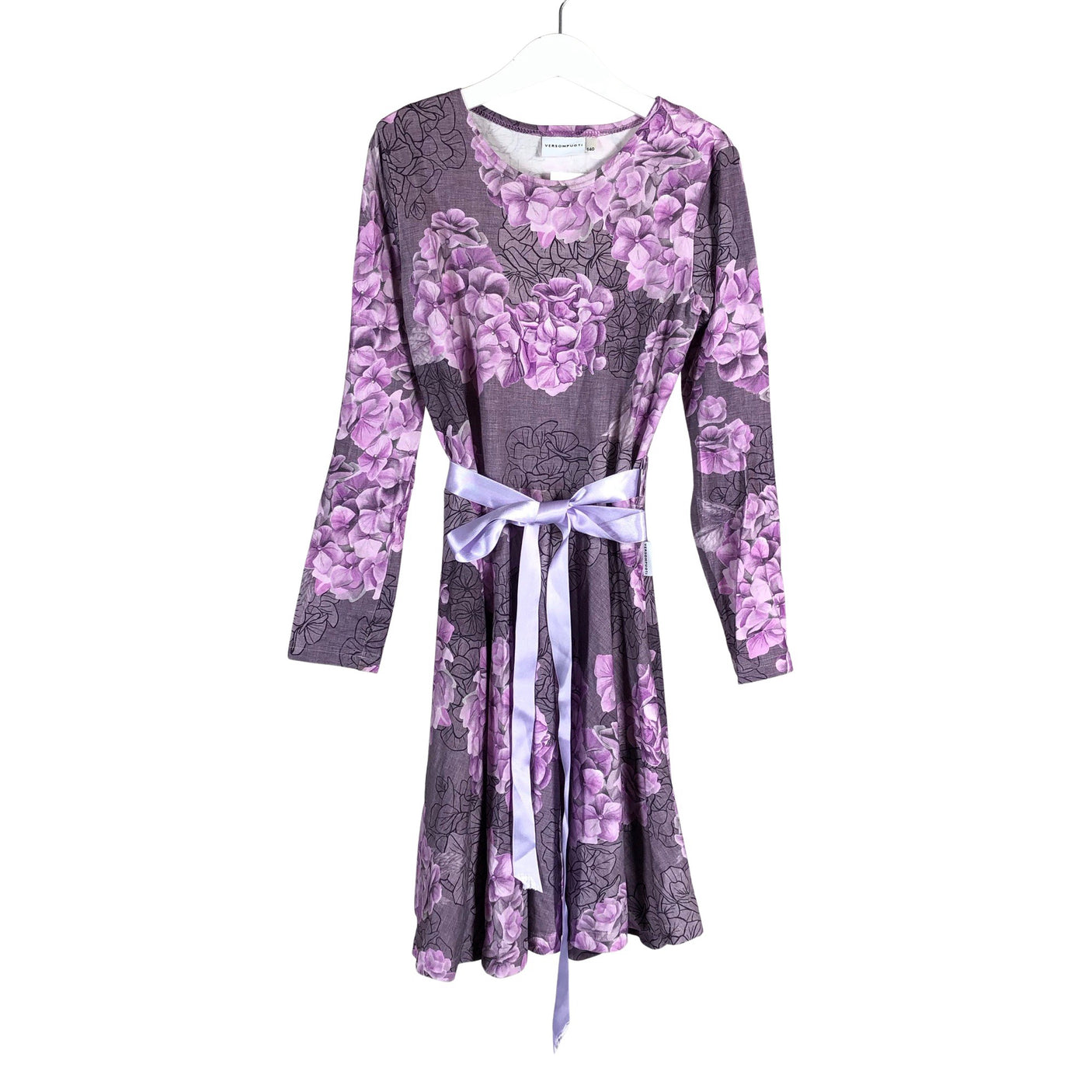 Unisex Versonpuoti - Trikotaažist kleit, suurus 134 - 140 - Lilla (1)