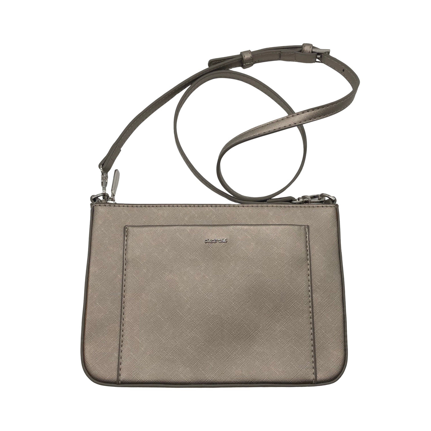 Unisex Parfois - Õlakott, suurus Midi - Kuld (1)