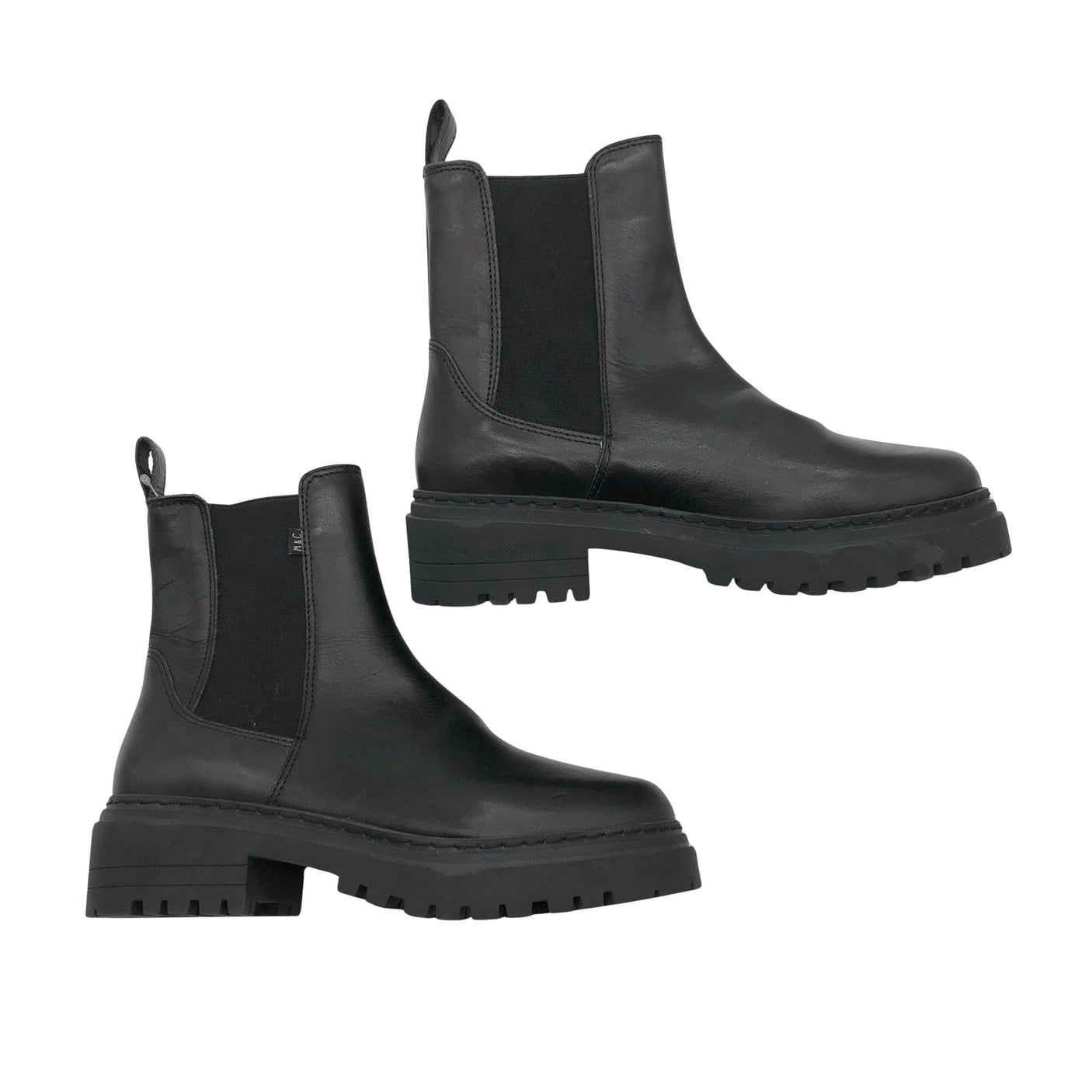 Unisex Musse&Cloud - Poolsaapad, suurus 39 - Must (1)
