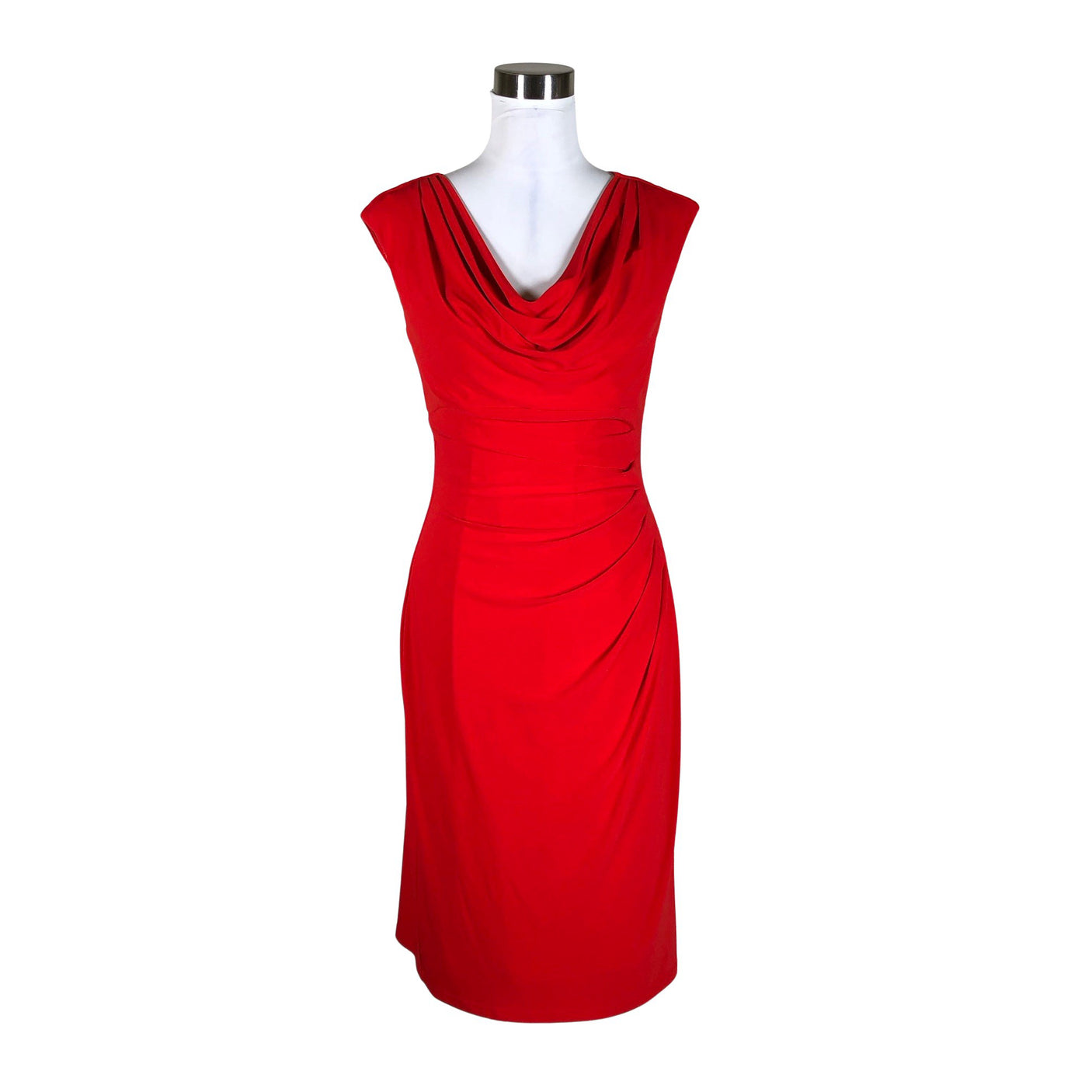 Unisex Lauren Ralph Lauren - Trikotaažist kleit, suurus 38 - Punane (1)