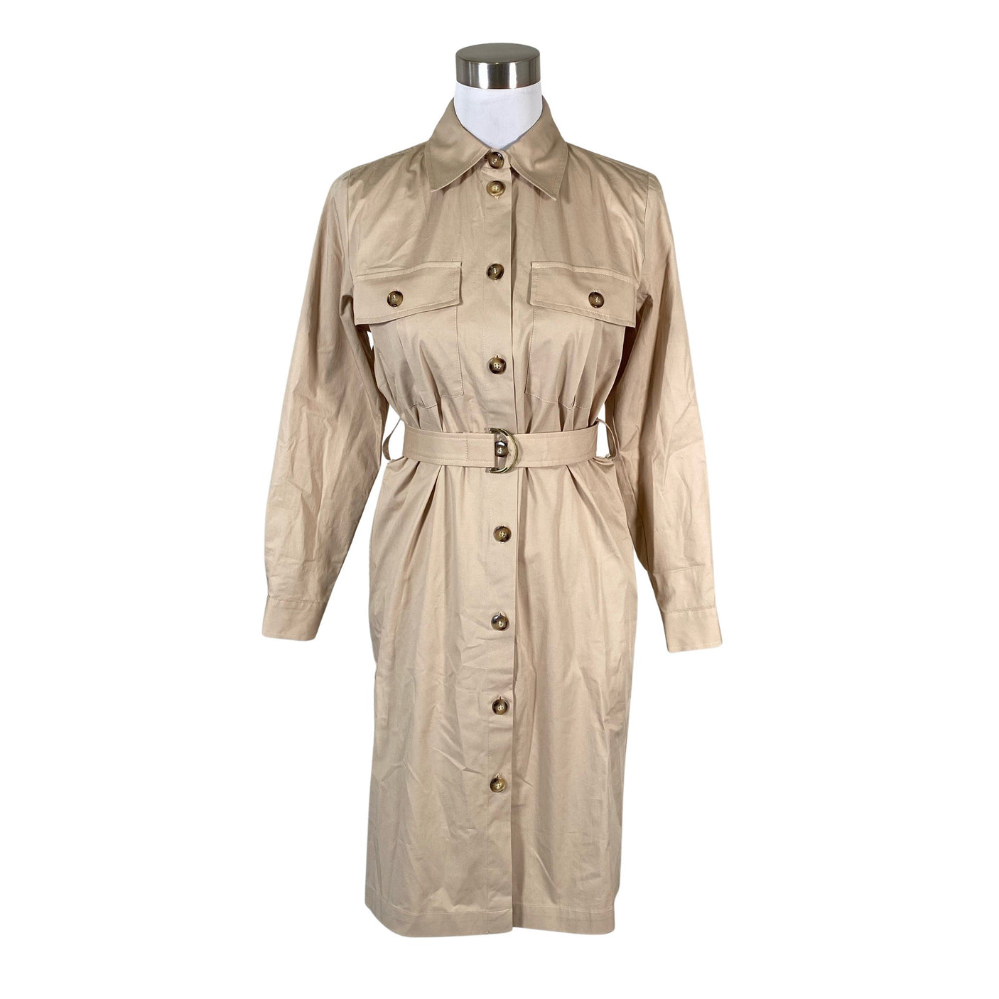 Unisex Lene Sand - Mitteveniv kleit, suurus 34 - Beige (1)