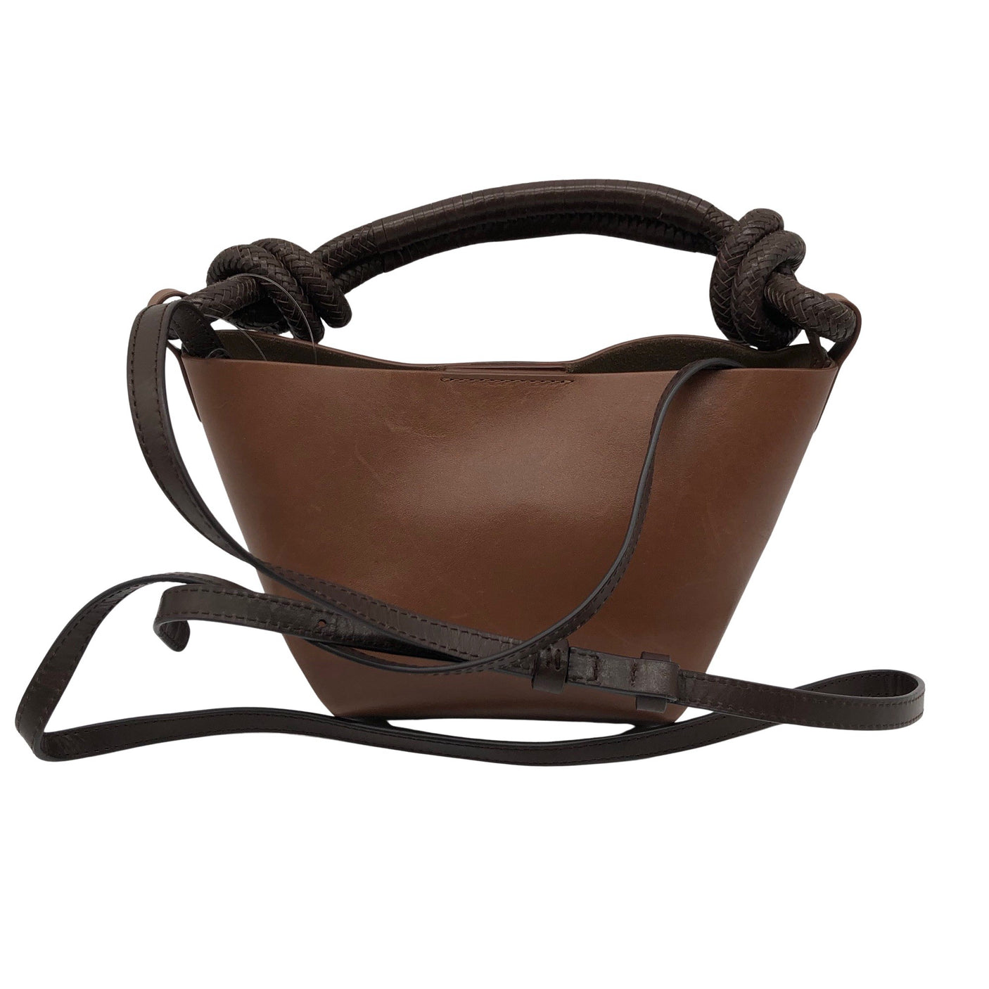Unisex Massimo Dutti - Õlakott, suurus Mini - Pruun (1)