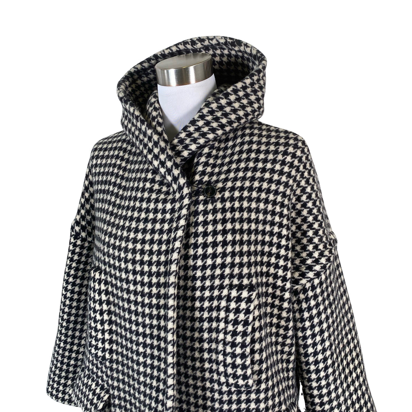 Unisex MaxMara - Villane mantel, suurus 38 - Must (3)