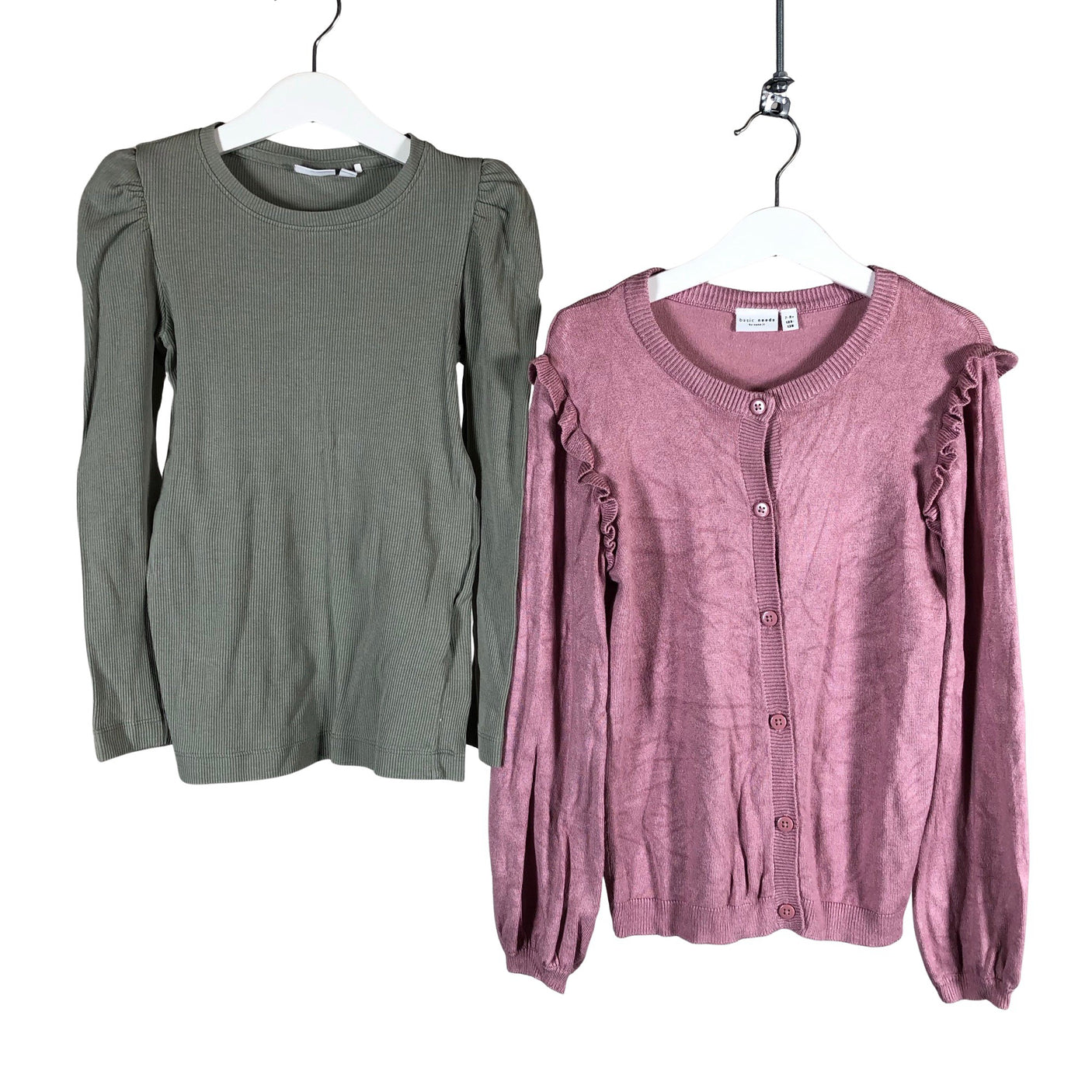 Unisex Name It - Kardigan, suurus 122 - 128 - Roheline (1)