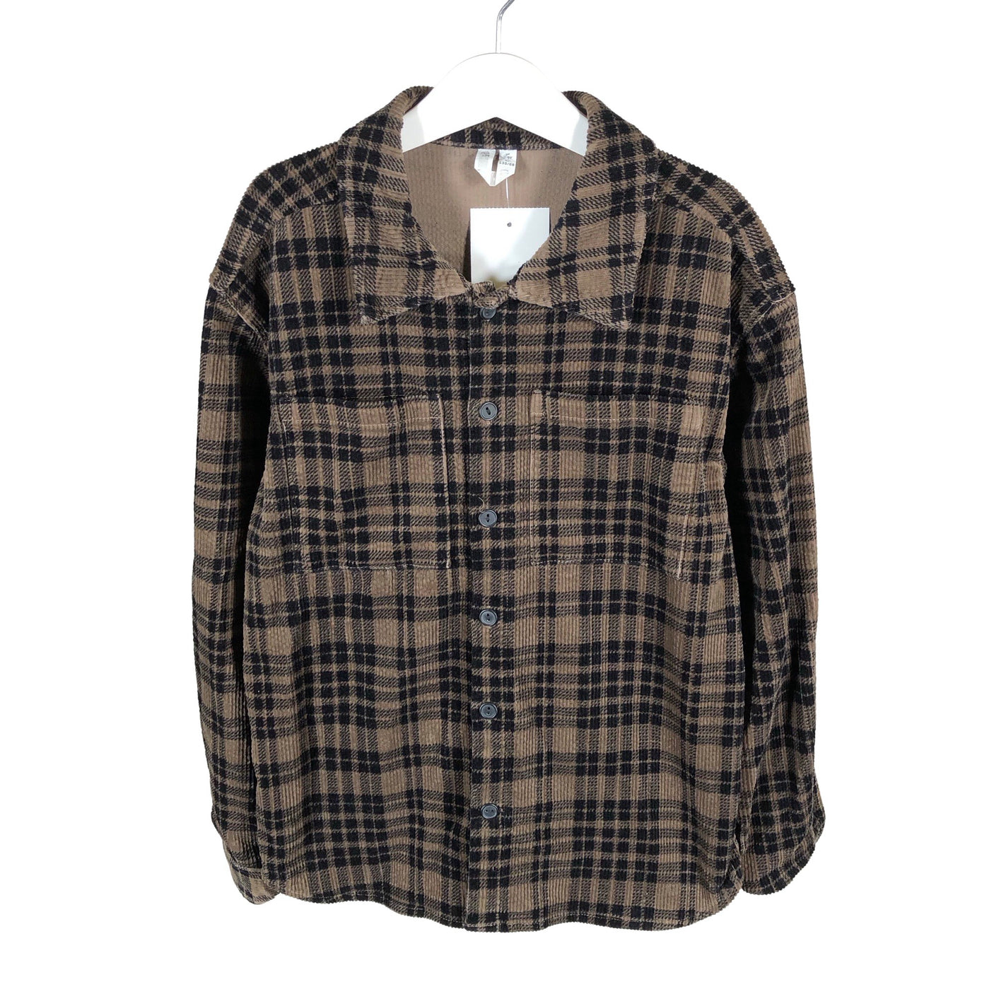 Unisex Arket - Flanellsärk, suurus 128 - 134 - Pruun (1)