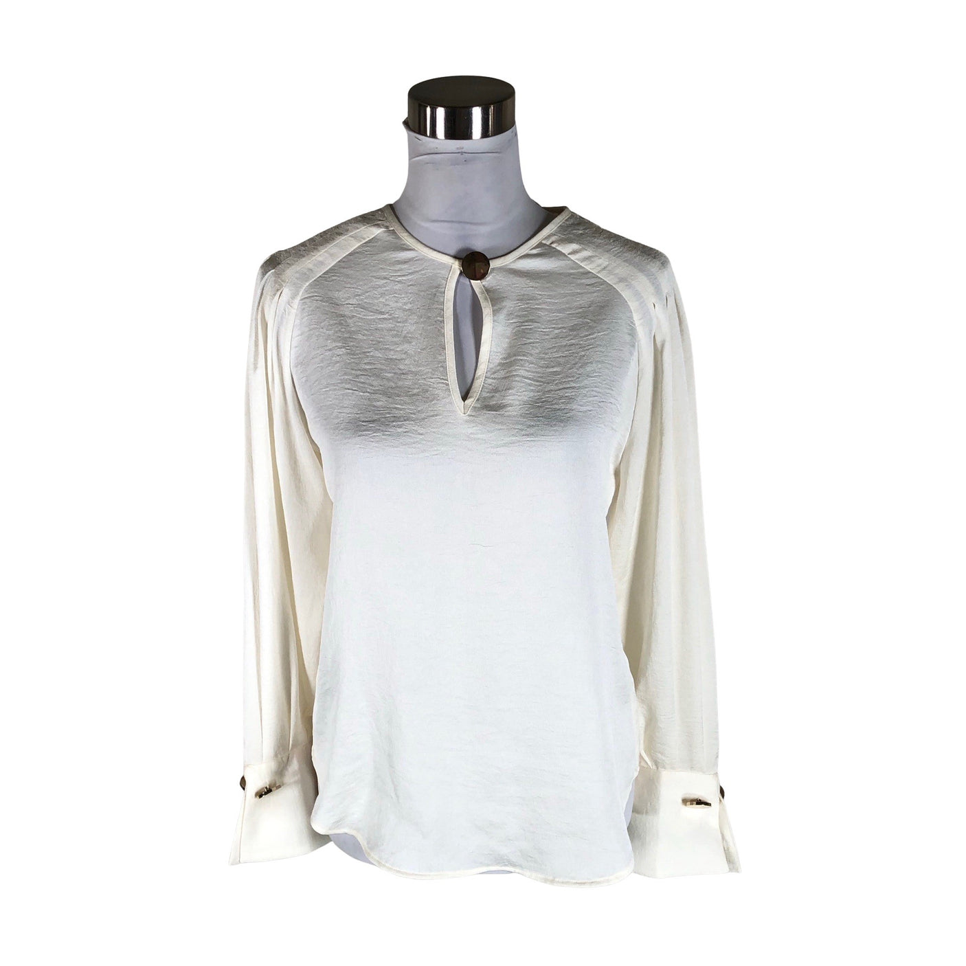 Unisex Per Una by Marks & Spencer - Pluus, suurus 36 - Looduslik valge (1)