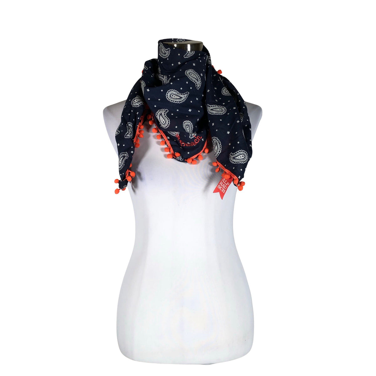 Unisex Alprausch - Õhuke sall, suurus Midi - Sinine (1)