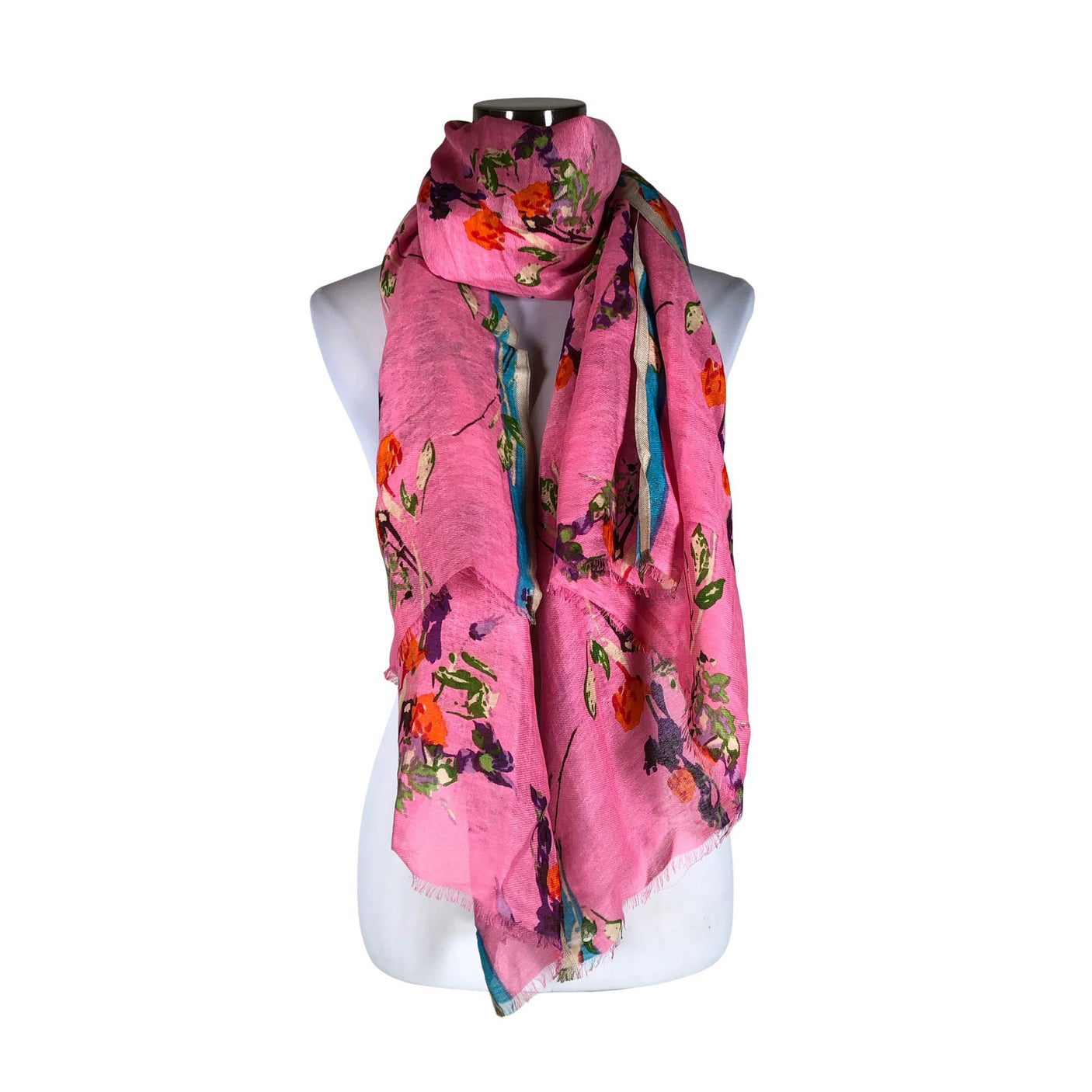 Unisex Passigatti - Õhuke sall, suurus Midi - Roosa (1)