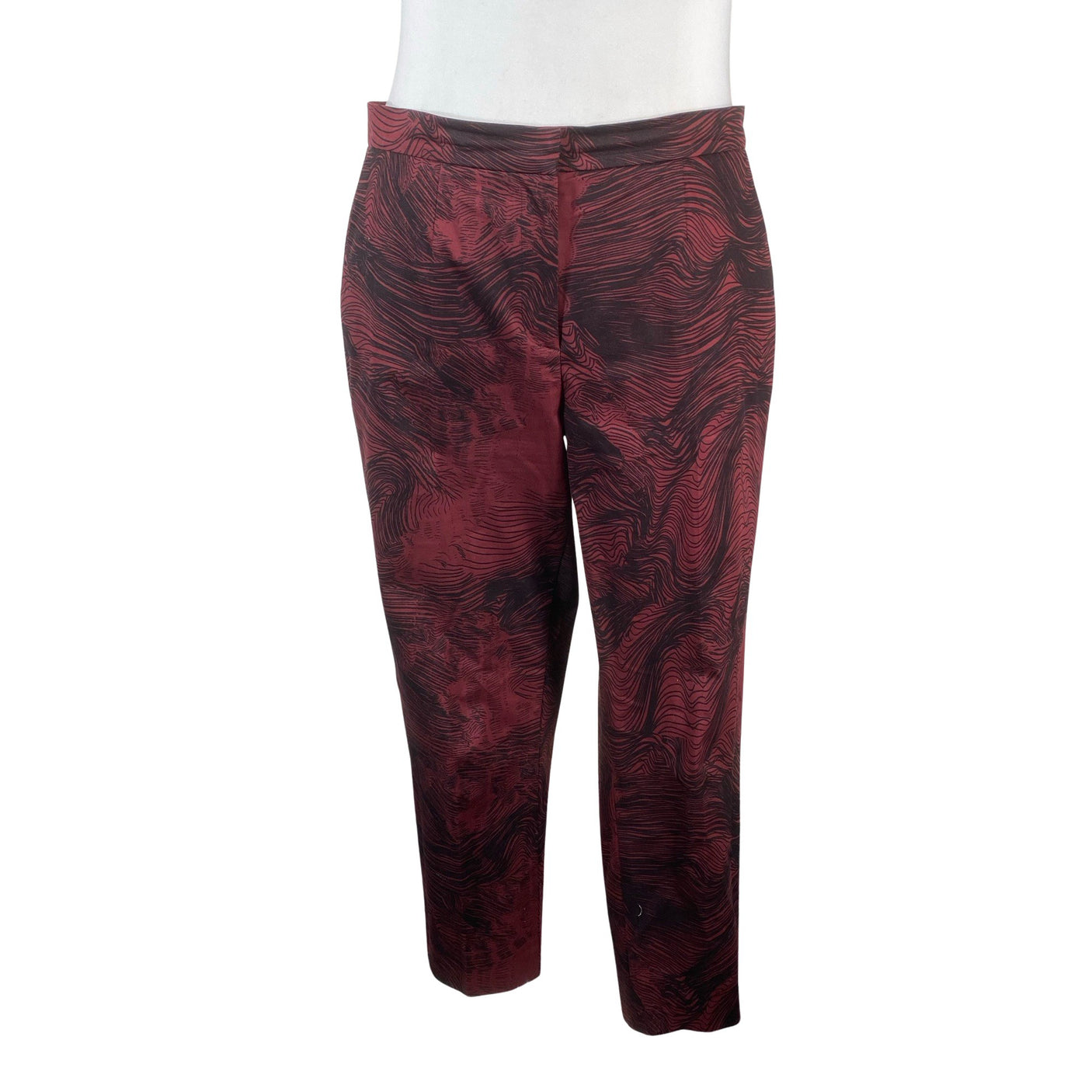 Unisex Marimekko - Viigipüksid, suurus 44 - Veinipunane (1)