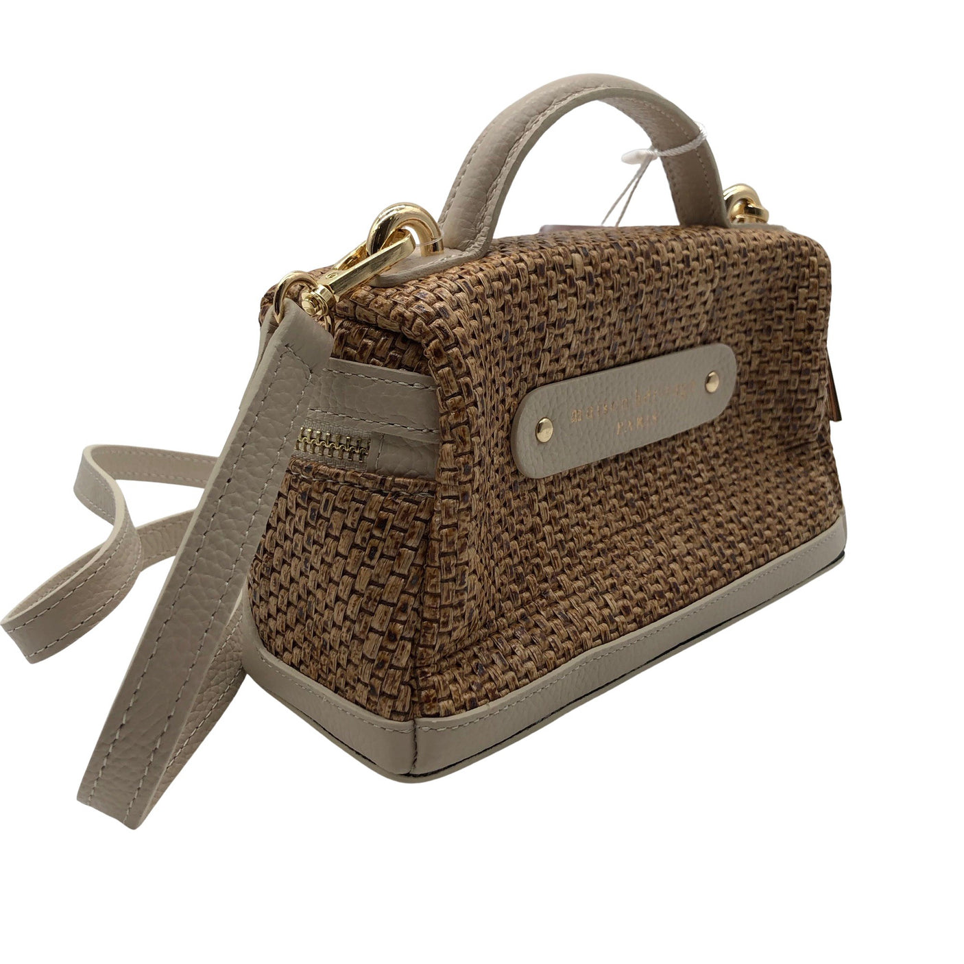 Unisex Maison Héritage - Käekott, suurus Mini - Beige (2)