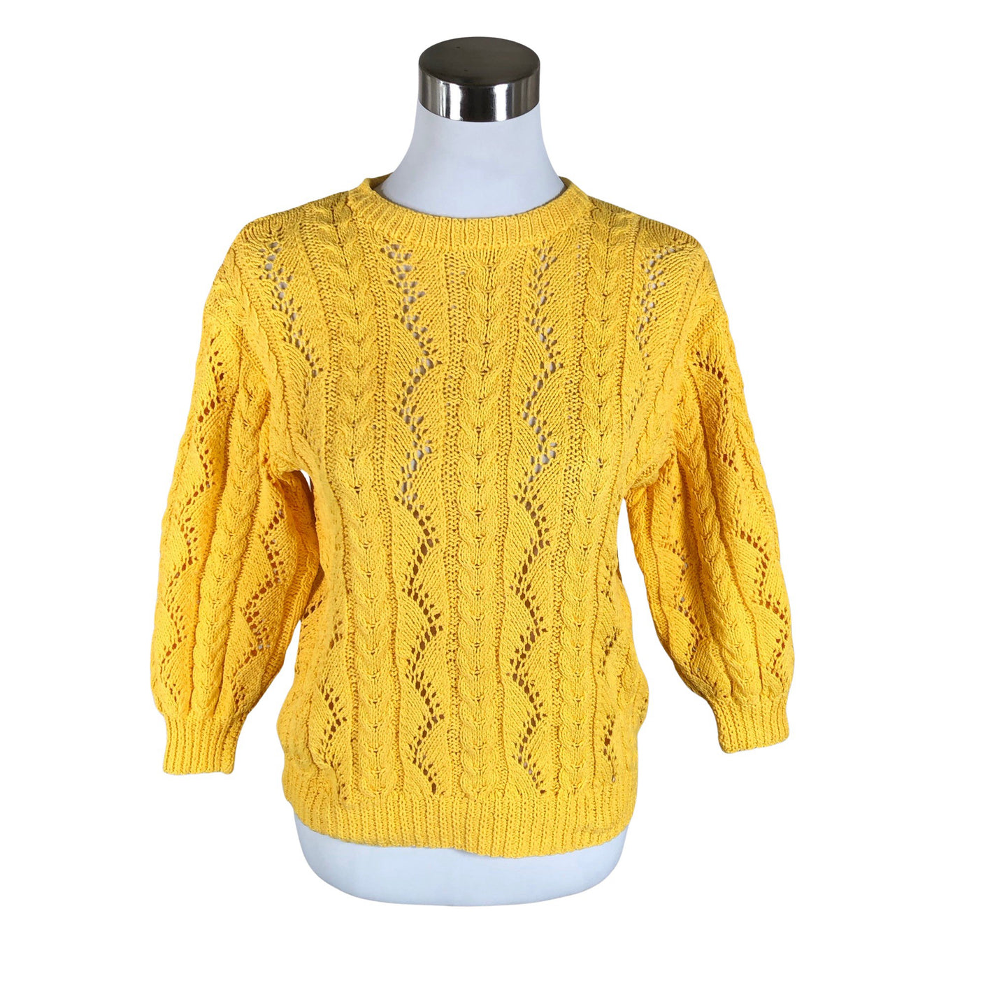 Unisex Handmade - Kampsun, suurus 36 - Kollane (1)