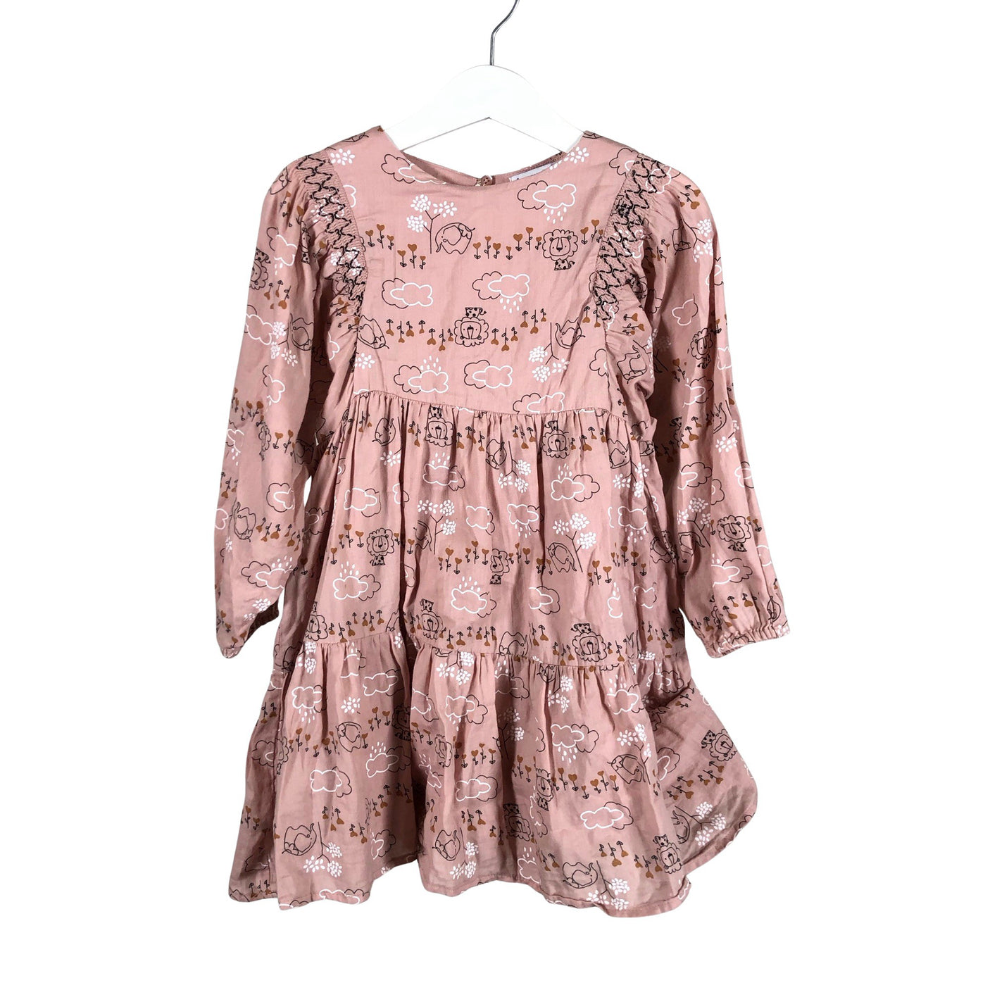 Unisex Mayoral - Mitteveniv kleit, suurus 104 - 110 - Heleroosa (1)