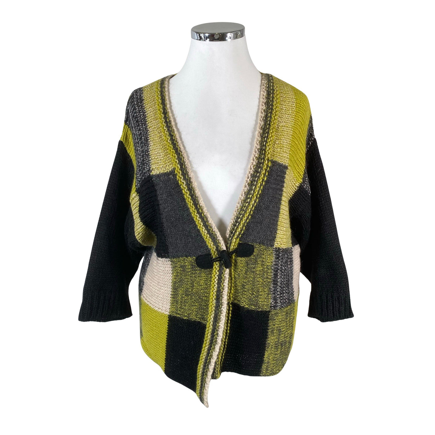 Unisex Skovhuus - Kardigan, suurus 42 - Roheline (1)